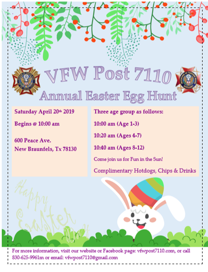 VFW Annual Easter Egg Hunt